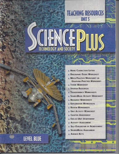 Stock image for SciencePlus: Technology and Society, Level Blue, Unit 5 - Electromagnetic Systems (Teaching Resources) for sale by Best and Fastest Books