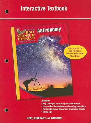 Beispielbild fr Holt Science & Technology: Interactive Textbook J: Astronomy zum Verkauf von Nationwide_Text