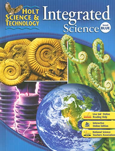 Stock image for Holt Science & Technology: Student Edition Level Blue Integrated Science 2008 for sale by HPB-Red