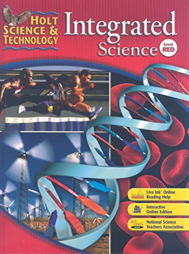 Stock image for Holt Science & Technology: Integrated Science: Student Edition Level Red 2008 for sale by Jenson Books Inc