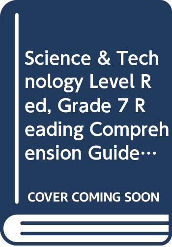 9780030959059: Science & Technology Level Red, Grade 7 Reading Comprehension Guide: Holt Science & Technology