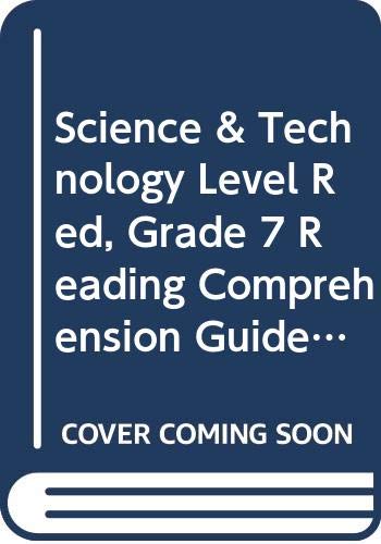 9780030959059: Science & Technology Level Red, Grade 7 Reading Comprehension Guide: Holt Science & Technology (Hs & T Integrated 2008)