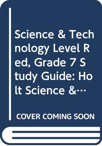 9780030959080: HOLT SCIENCE & TECHNOLOGY STUD (Hs & T Integrated 2008)