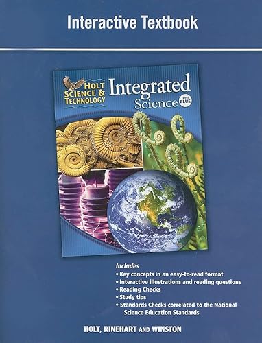 9780030959219: Holt Science & Technology: Interactive Textbook Level Blue Integrated Science (Hs & T Integrated 2008)