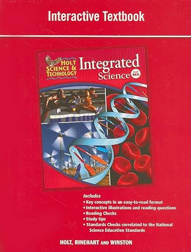 9780030959233: Holt Science & Technology Integrated Science, Level Red: Interactive Textbook