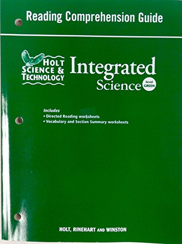 Beispielbild fr Holt Science & Technology: Integrated Science: Reading Comprehension Guide Level Green zum Verkauf von Iridium_Books