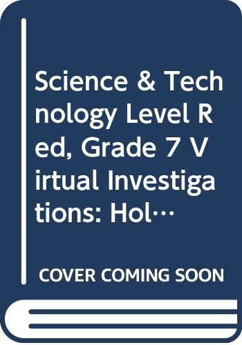 Beispielbild fr Holt Science & Technology: Integrated Science: Virtual Investigations CD-ROM Level Red zum Verkauf von Iridium_Books
