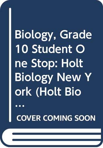 Stock image for Holt Student One Stop: New York Biology: The Living Environment for sale by Iridium_Books