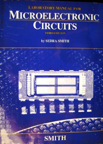 9780030966002: Laboratory Manual to 3r.e (Microelectronic Circuits)