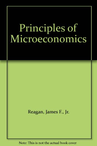 Imagen de archivo de Principles of Microeconomics a la venta por Phatpocket Limited
