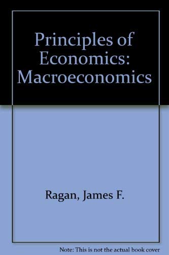 Imagen de archivo de Principles of Economics: Macroeconomics a la venta por POQUETTE'S BOOKS
