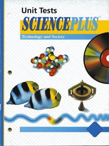 Stock image for Scienceplus Technology and Society: Blue Level; Unit Tests for sale by Bookmans