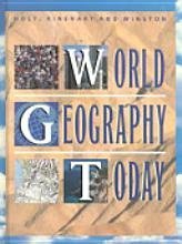 9780030967955: World Geography Today