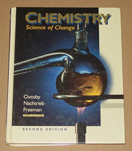 Stock image for Chemistry: Science of Change (Saunders golden sunburst series) for sale by Wonder Book