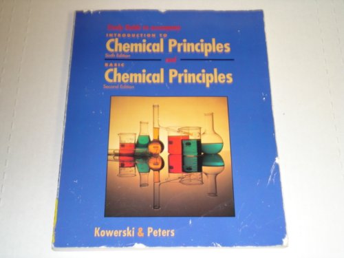 9780030968136: Introduction to Chemical Principles