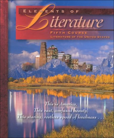 Stock image for Elements of Literature: Fifth Course for sale by ThriftBooks-Dallas