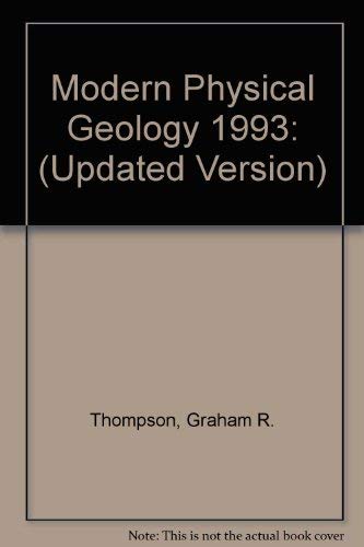 9780030969102: Modern Physical Geology/Update