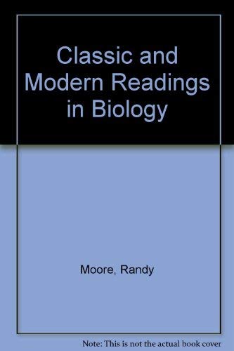 Stock image for Classic and Modern Reading in Biology for sale by BookHolders