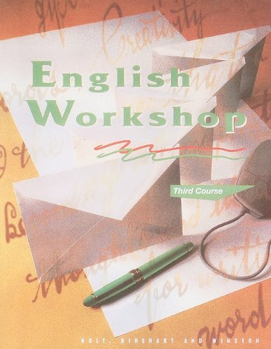 

HRW English Workshop: Student Edition Grade 9