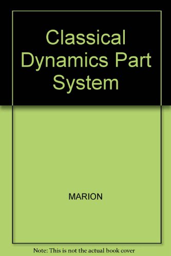 9780030973031: Classical Dynamics Part System