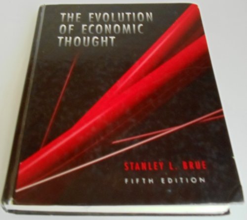 Stock image for The Evolution of Economic Thought (The Dryden Press Series in Economics) for sale by HPB-Red