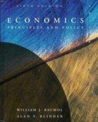 Stock image for Economics: Principles and Policy for sale by HPB-Red