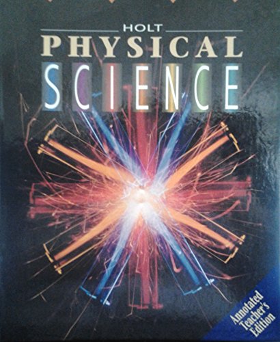 Stock image for Physical Science Teacher Edition for sale by BookHolders