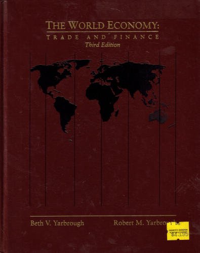 Imagen de archivo de The World Economy: Trade and Finance/Book and Map a la venta por Solr Books