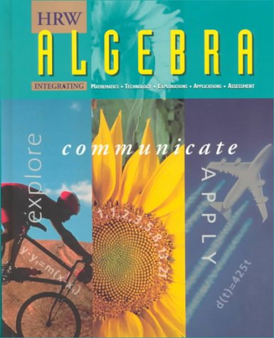 Beispielbild fr Algebra: Explore, Commuicate, Apply zum Verkauf von BookHolders