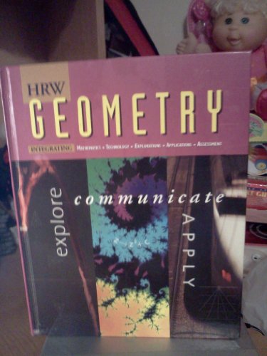 Stock image for Geometry: P/E Hrw Geometry:Expl/Comm/Apply 97 1997 ; 9780030977756 ; 0030977754 for sale by APlus Textbooks