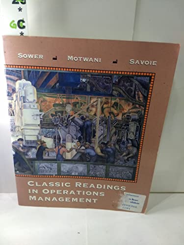 Beispielbild fr Classic Readings in Operations Management zum Verkauf von medimops