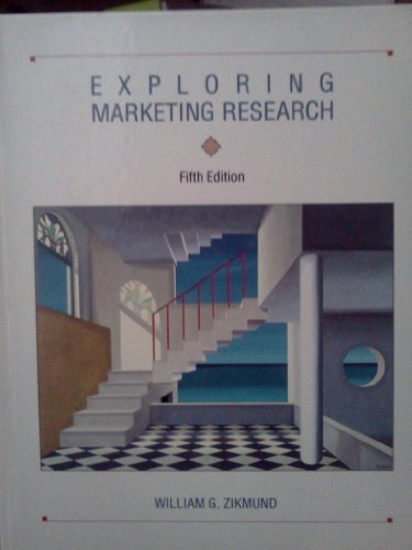 Imagen de archivo de Exploring Marketing Research a la venta por Wonder Book