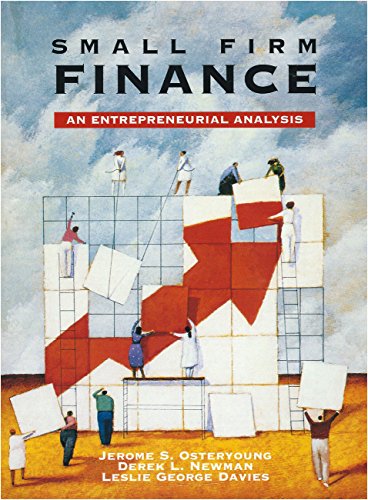 9780030982200: Small Firm Finance: An Entrepreneurial Perspective