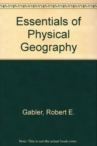 Imagen de archivo de Essentials of physical geography a la venta por HPB-Red