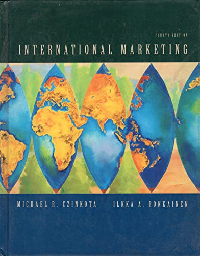 Imagen de archivo de International marketing (The Dryden Press series in marketing) a la venta por HPB-Red