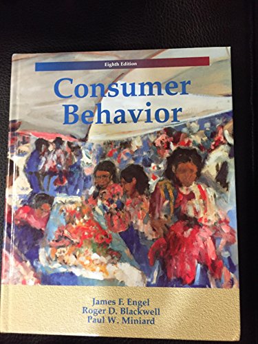 Stock image for Consumer Behavior (The Dryden Press Series in Marketing) for sale by HPB-Red