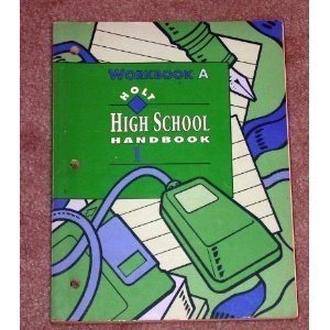 9780030984860: Holt High School Handbook 1: Workbook A (Holt Handbook)