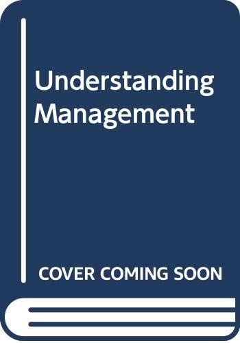 Stock image for Understanding Management for sale by Hawking Books