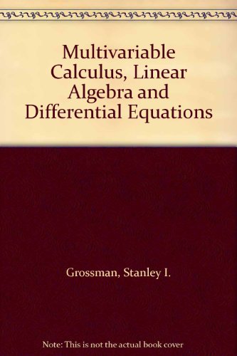 9780030989773: Multivariable Calculus, Linear Algebra and Differential Equations