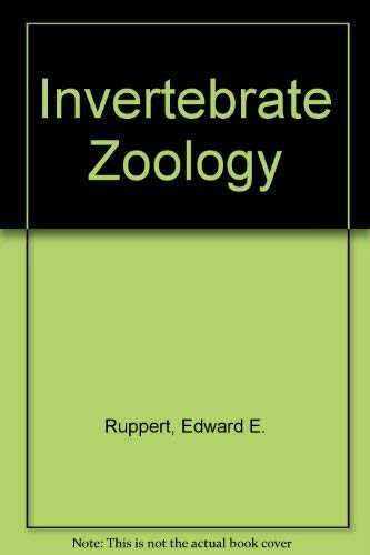 Invertebrate Zoology (9780030989803) by Ruppert, Edward E.; Barnes, Robert D.