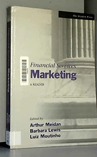 Beispielbild fr Financial Services Marketing: A Reader zum Verkauf von Anybook.com