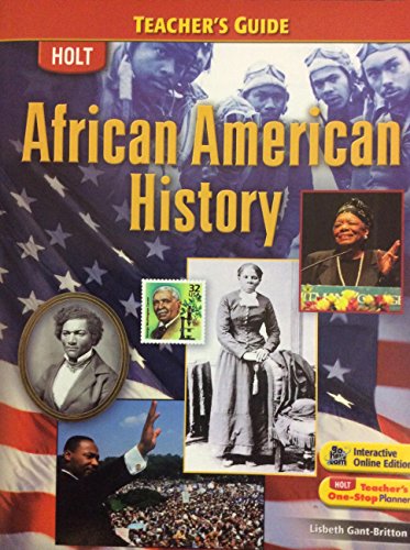 Stock image for African American History: Teacher Guide 2008 ; 9780030991653 ; 003099165X for sale by APlus Textbooks