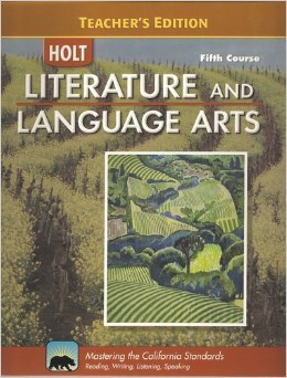 Imagen de archivo de California Holt Literature & Language Arts: Fifth Course a la venta por Irish Booksellers