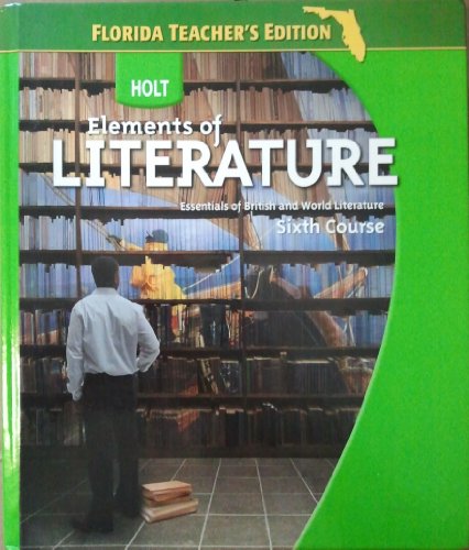 Imagen de archivo de Elements Of Literature, Essentials Of British And World Literature ; 9780030992988 ; 0030992982 a la venta por APlus Textbooks
