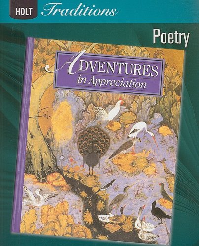 Stock image for Holt Traditions Warriner's Handbook: Adventures in Appreciation: Poetry 2008 for sale by Allied Book Company Inc.