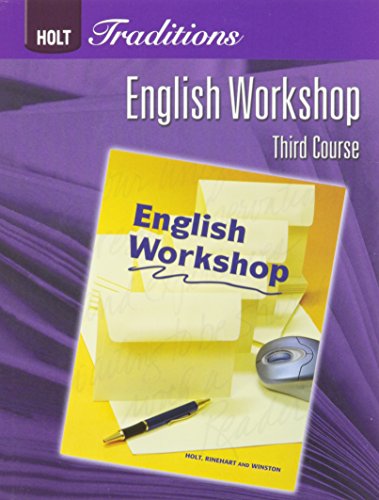 9780030993398: English Workshop, Grade 9 Third Course: Holt Traditions