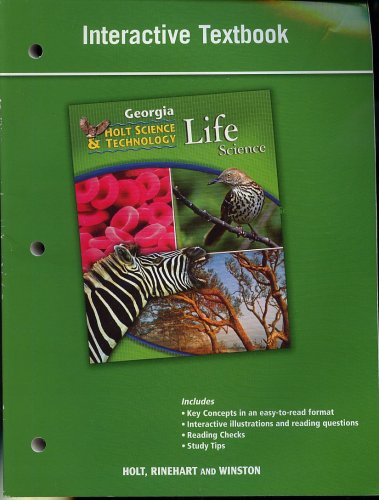 Imagen de archivo de Student Interactive Textbook Life (Holt Science and Technology: Life, Earth, and Physical) a la venta por GF Books, Inc.