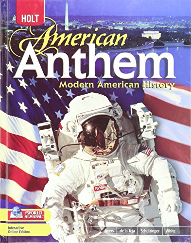 9780030994562: American Anthem, Modern American History: Student Edition 2009