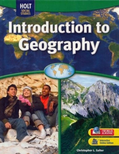 9780030995071: Geography Middle School, Introduction to Geography: Student Edition 2009 (Holt Social Studies)