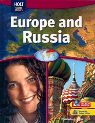9780030995385: Europe and Russia, Grades 6-8 World Regions: Holt Mcdougal World Regions